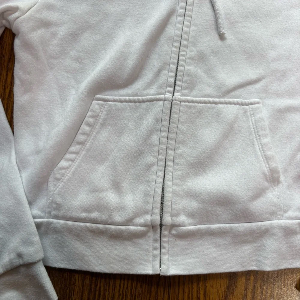 ❄️DONATING SOON! Swea Pea and lily Charming White Kids Dress with Gray Bow Sz 6 - Picture 10 of 10